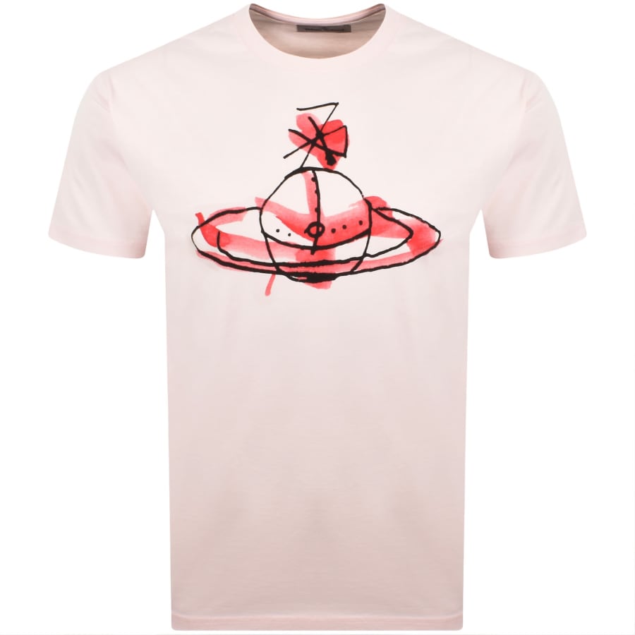 Tシャツ・カットソー Vivienne Westwood Drawn Orb Muscle T-Shirt Mainimage.jpg